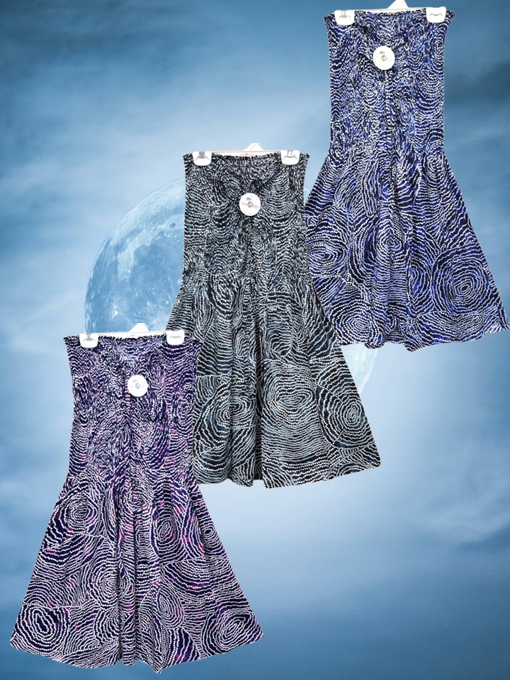 Kilimangiaro Short Sleeve Elegant Dress By Tropic Dune