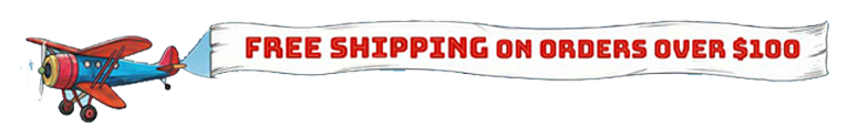 Free Shipping Airplane Bannerv2
