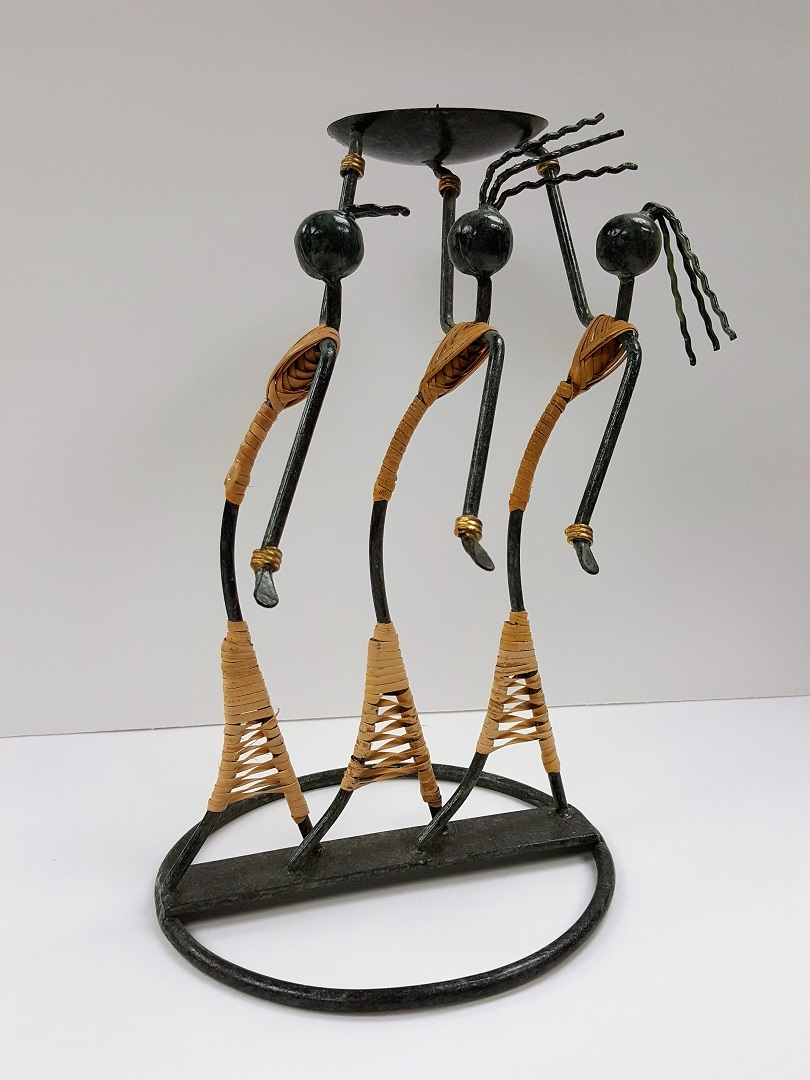 Stick figure candlesticks