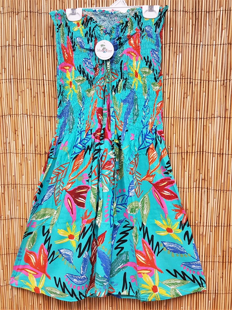 tropical dresses long short